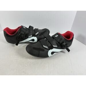Peloton Cycling Shoes Size 13 Mens Spin Bike Shoes Delta Cleats Black